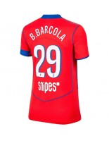 Ženske Nogometnih dresov Paris Saint-Germain Bradley Barcola #29 Tretji 2025-26 Kratki rokavi